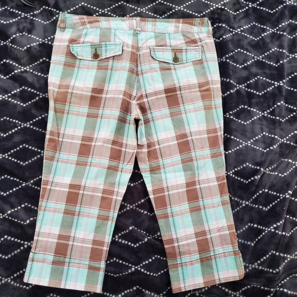 Limited Too Teen Capris Plaid size 16-1/2 - Picture 2 of 3
